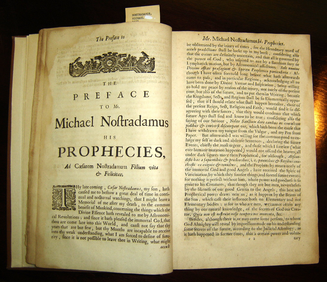 Nostradamus prophecies